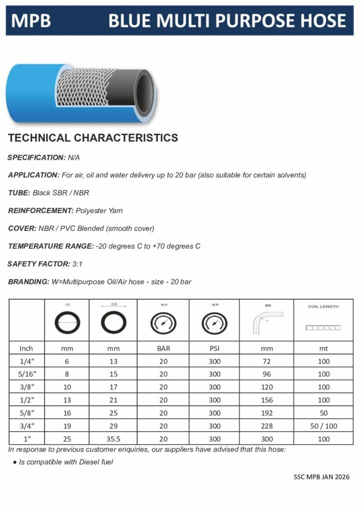 Specification Sheet