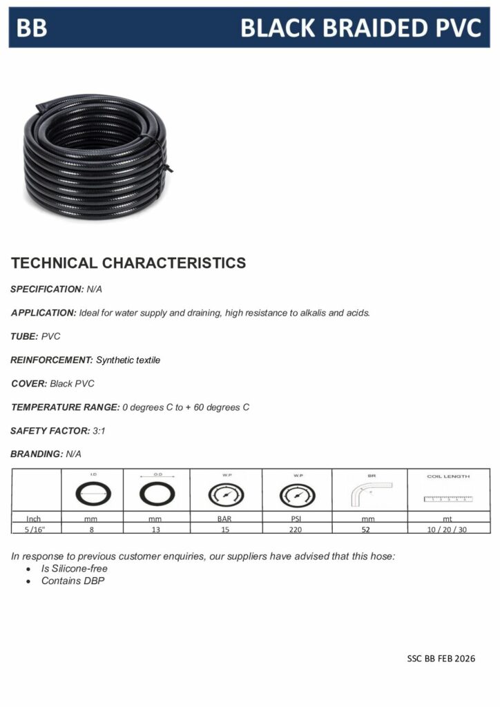 Specification Sheet
