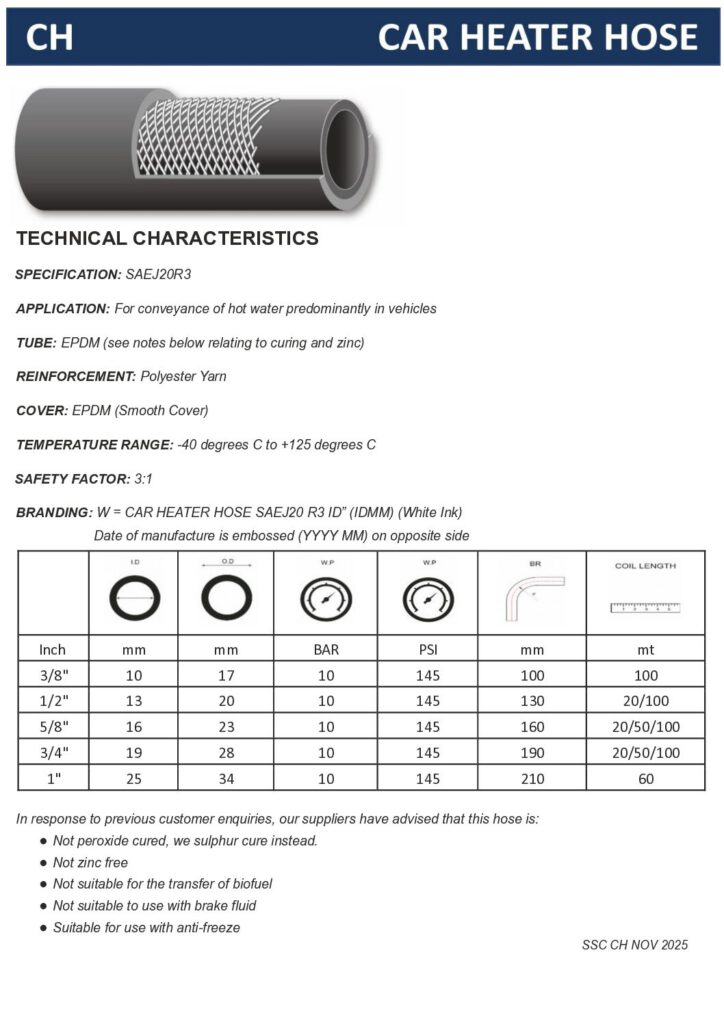 Specification Sheet