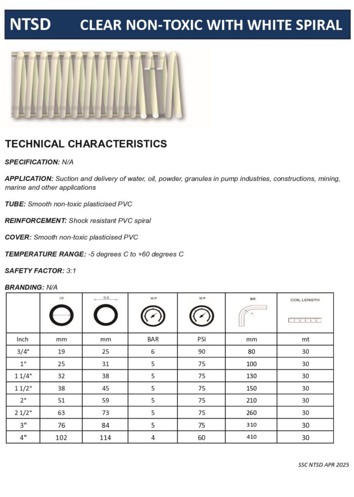 Specification Sheet