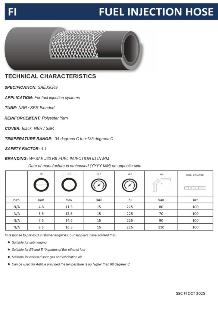 Specification Sheet