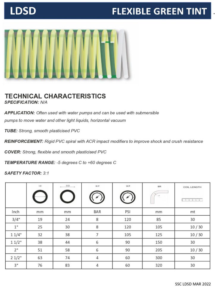 Specification Sheet